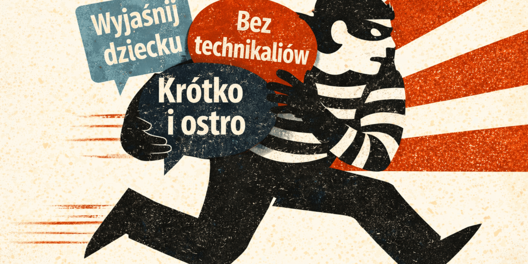 Burgler stealing Polish prompts